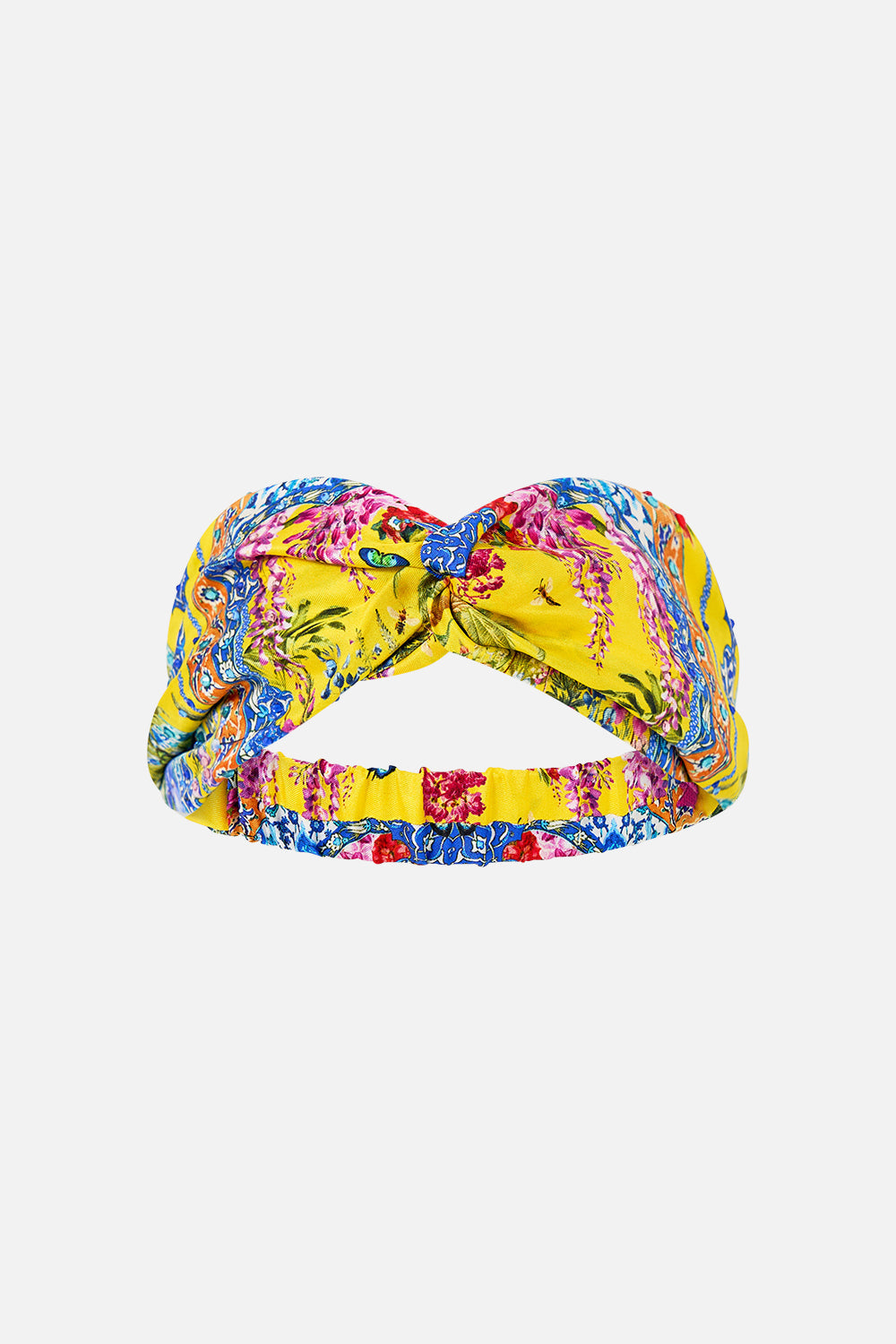 The CAMILLA MESH TURTLE NECK AMULETS AND ALCHEMY in our  print.