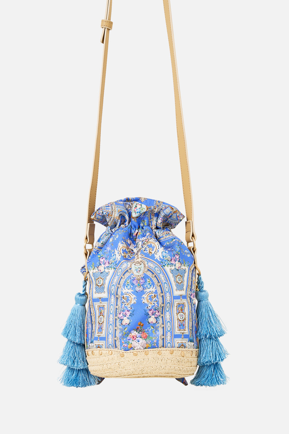 The CAMILLA DOUBLE BREASTED SUIT JACKET AMULETS AND ALCHEMY in our  print.