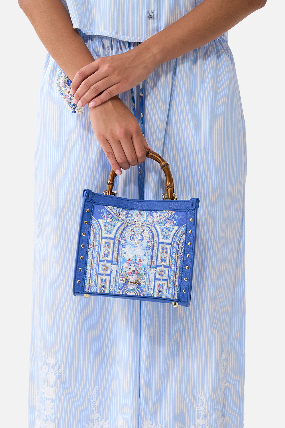 MINI EAST WEST TOTE OTTOMAN OPULENCE