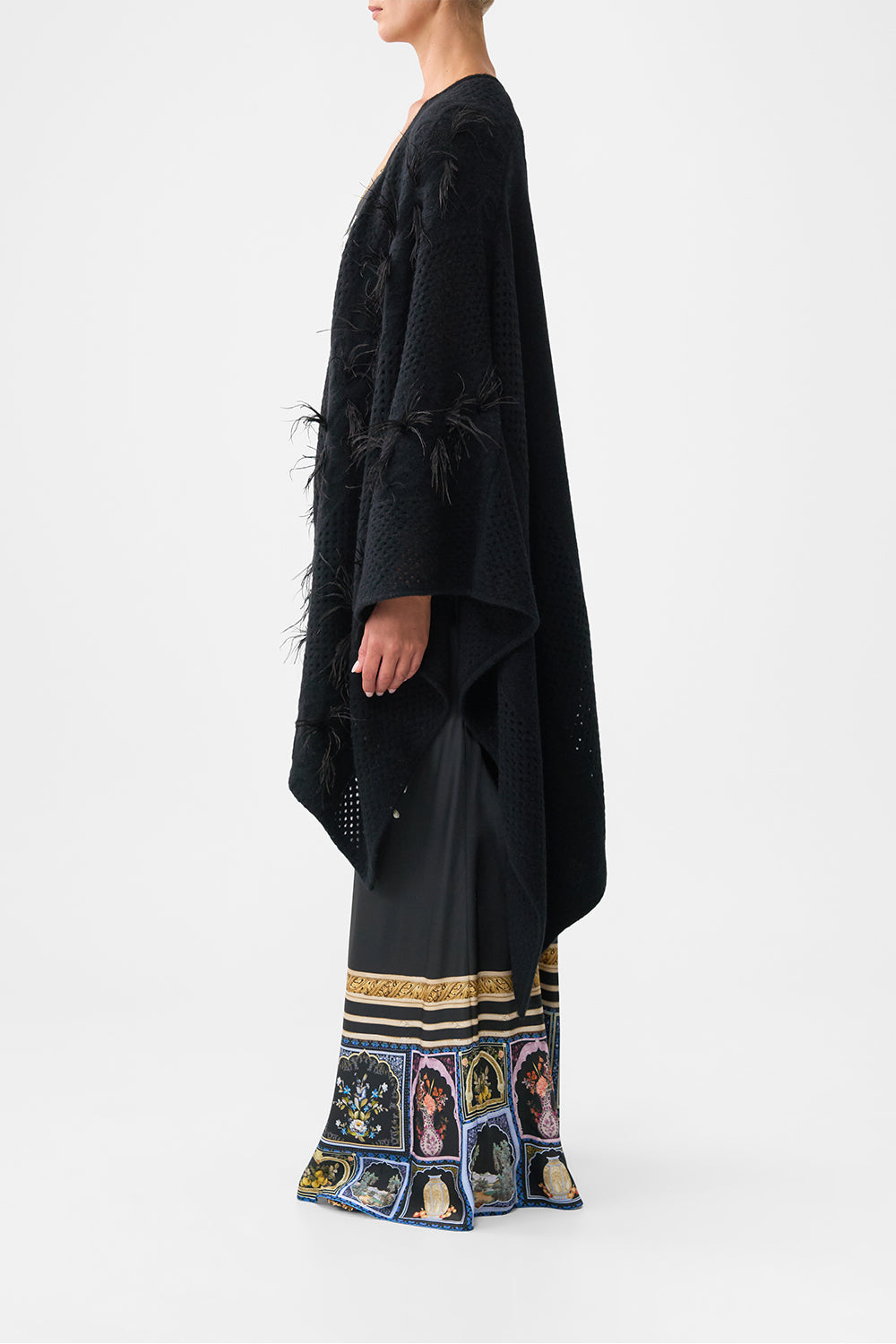 The CAMILLA LONG SLEEVE COLLARED SHIRT OTTOMAN OPULENCE in our  print.