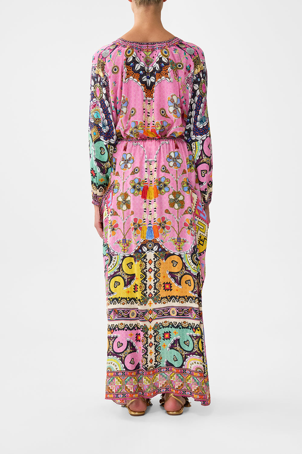 POCKET SKIRT DRESS PATCHWORK PANORAMA