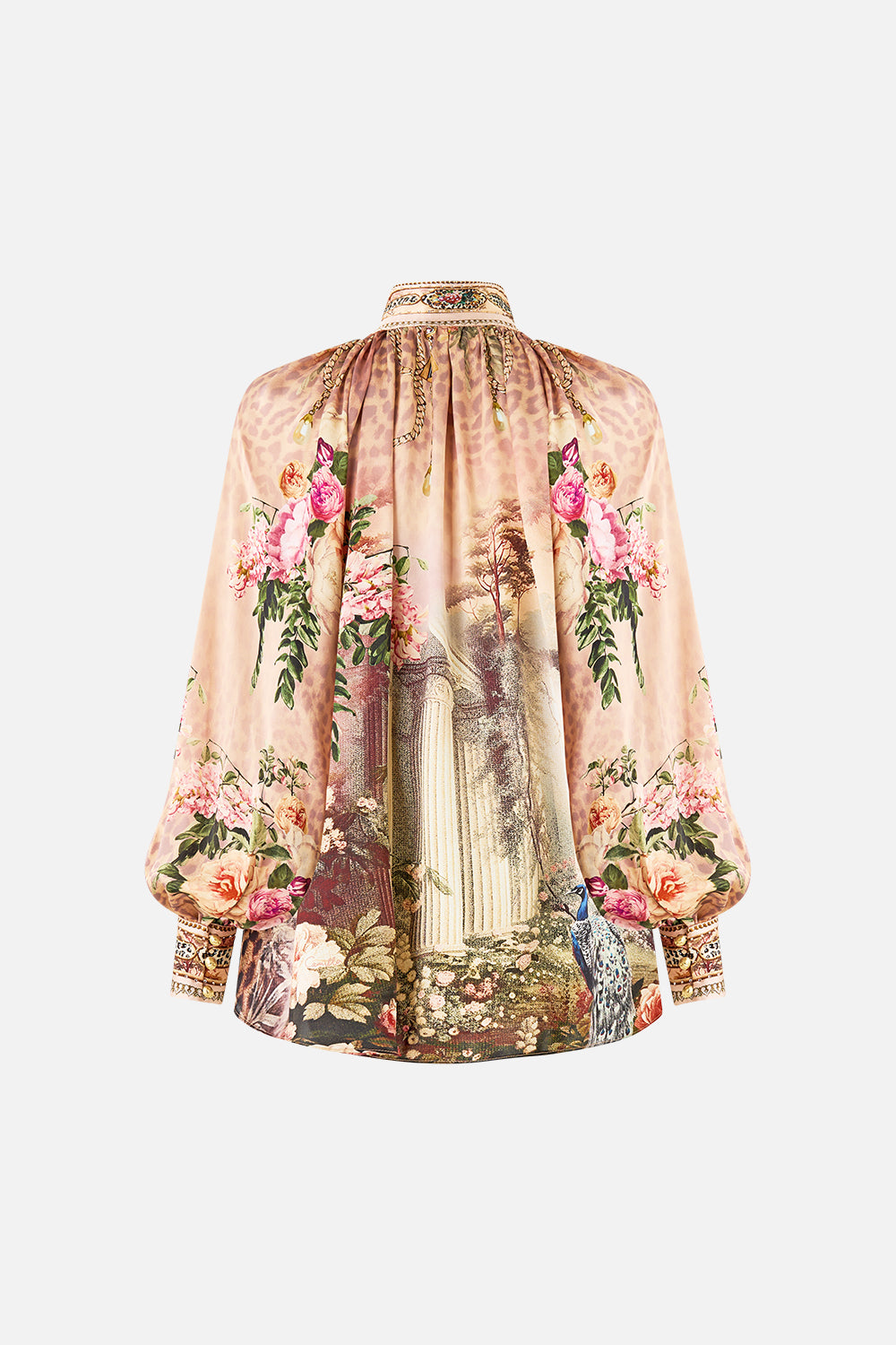 The CAMILLA TUCK FRONT PANT HOUSE OF HOROSCOPES in our  print.