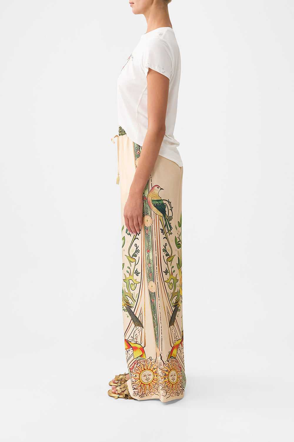 The CAMILLA ALIKA ISTANBUL ALCHEMY RELAXED JEAN DENIM in our  print.