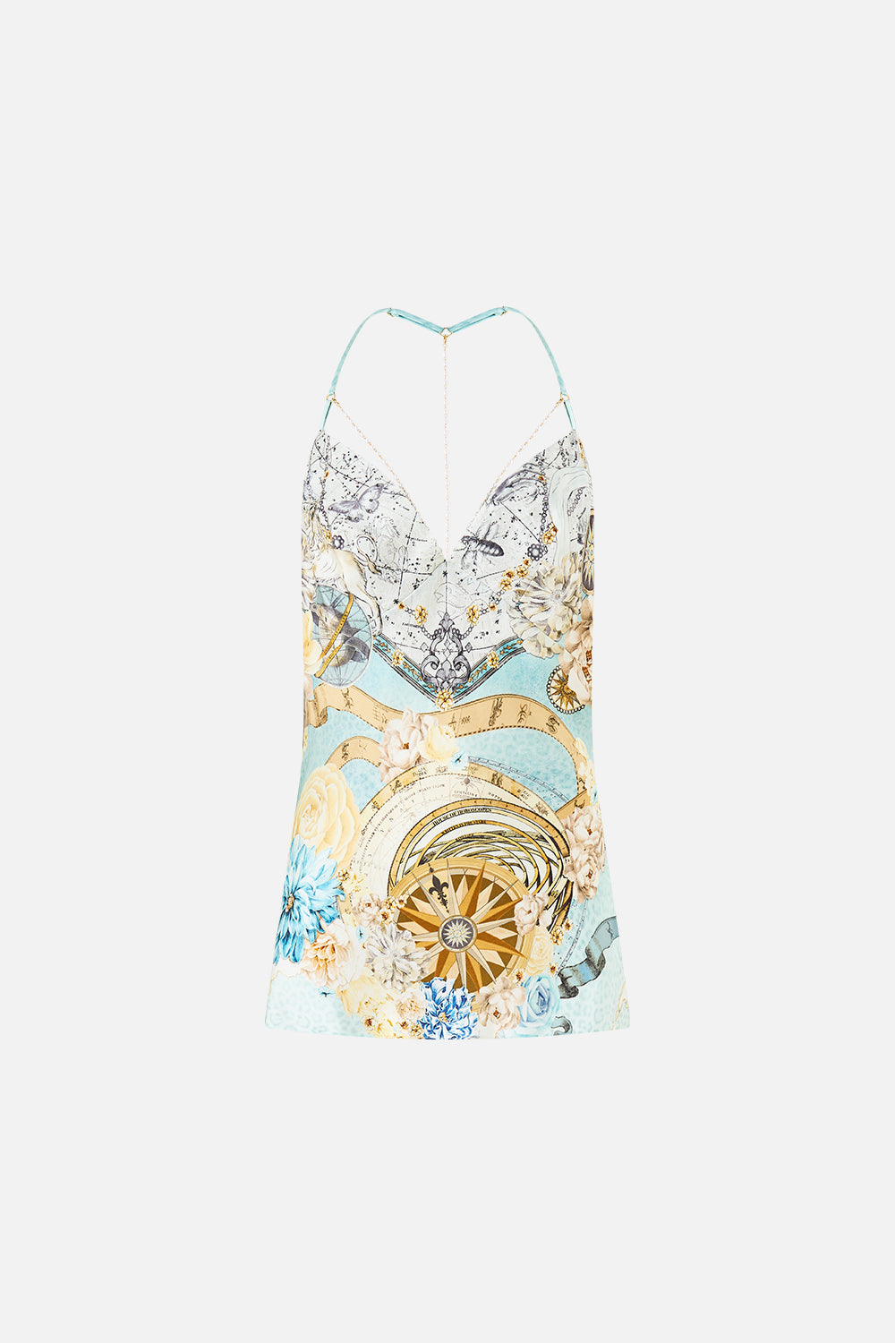 〖美品〗LITMUS HerPraha fluctuate chain cami My Lucky Stars Chain Detail Bias Cami | CAMILLA EU – CAMILLA EU