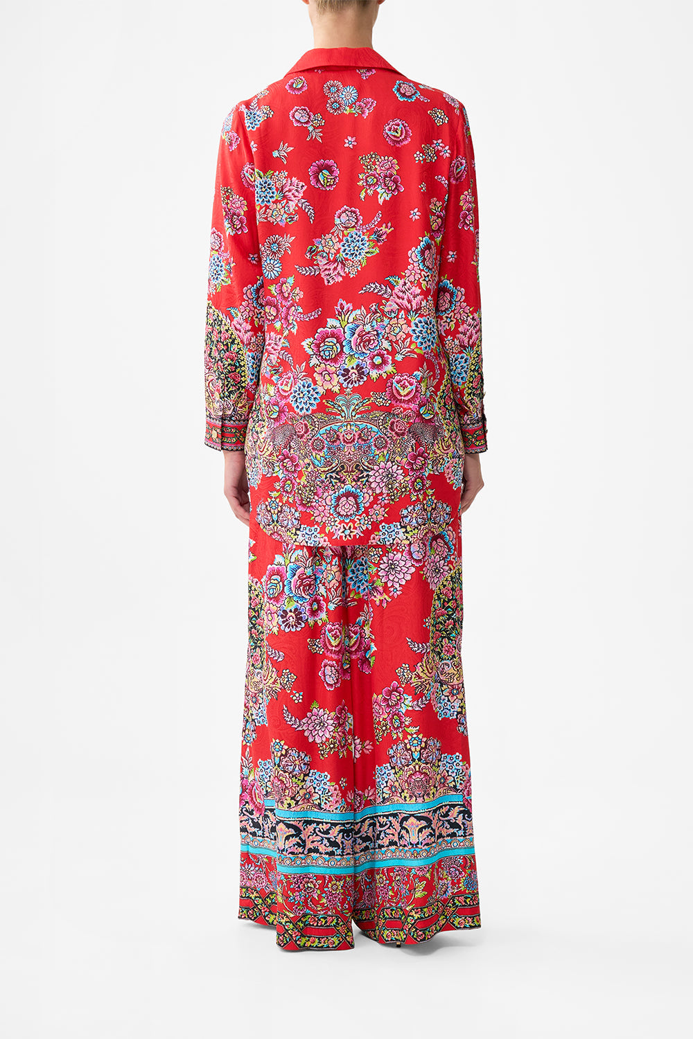 The CAMILLA DROP SHOULDER STRAP KAFTAN OTTOMAN OPULENCE in our  print.