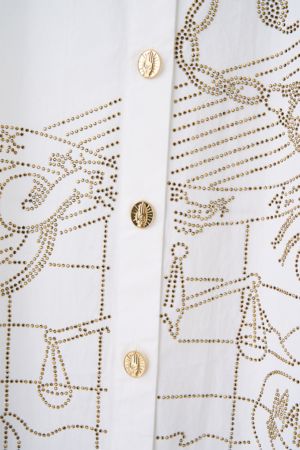 SHIRT TUNIC WITH SIDE BUTTONS HOUSE OF HOROSCOPES