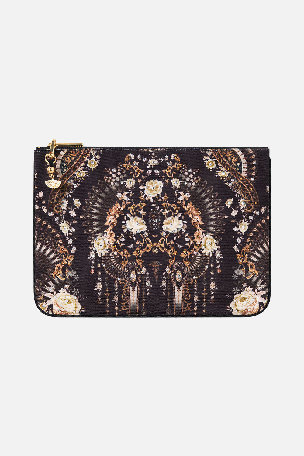 SMALL CANVAS CLUTCH FLAMENCO FOLKLORE