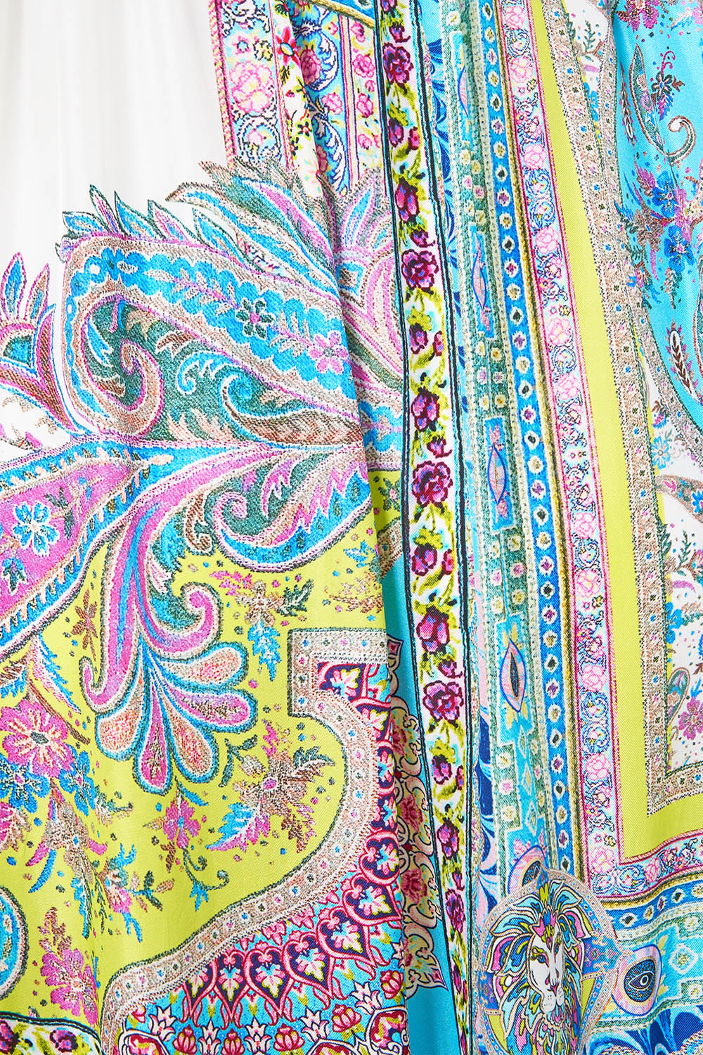 LONG DRESS WITH KNIT FRONT BODICE MAGIC CARPET RIDE