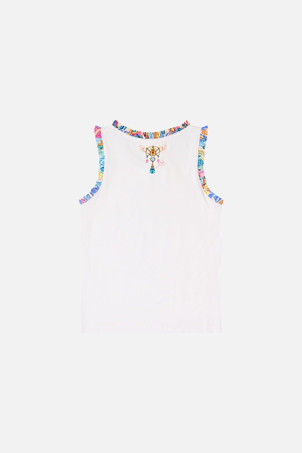 The CAMILLA TIE SLEEVE SHORT V NECK KAFTAN DAUGHTERS OF DUENDE in our  print.