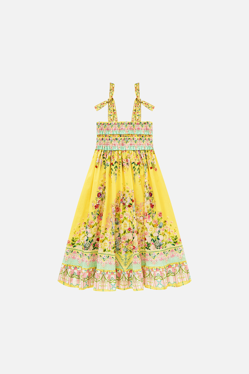 The CAMILLA SILK CHIFFON SHRUG MEET ME IN MALLORCA in our  print.