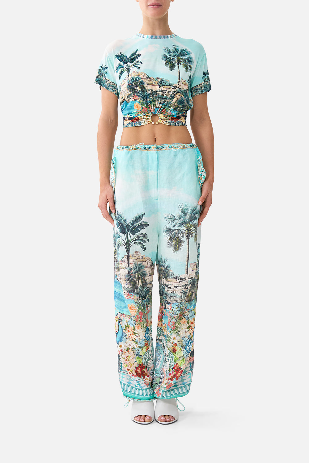 JERSEY T-SHIRT WITH HARDWARE BALEARIC BEBÉ