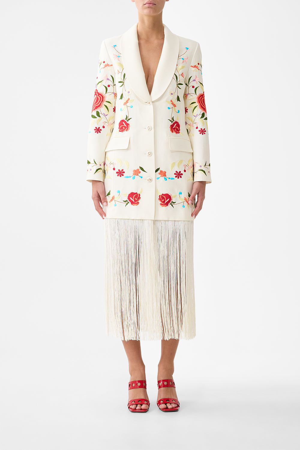 BLAZER WITH FRINGING I LEFT MY HEART IN GRANADA