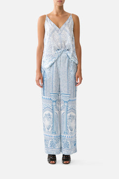 BUTTON FRONT LOUNGE PANT THE HUM OF THE ALHAMBRA