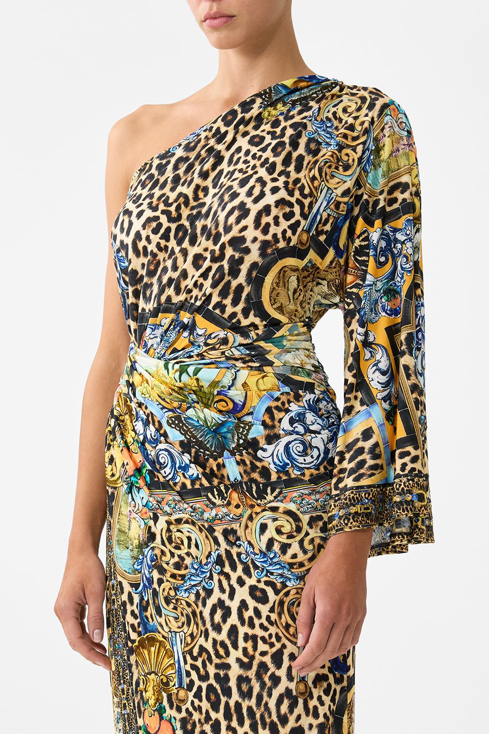 The CAMILLA BAT SLEEVE DRESS BALEARIC BEBÉ in our  print.