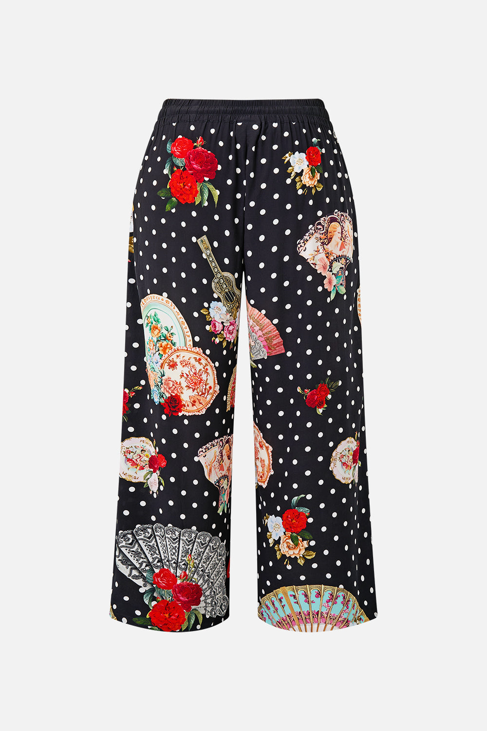 The CAMILLA MULTI WEAR BEACH MIDI DRESS WITH RING FRONT SEVILLIAN STYLE in our  print.