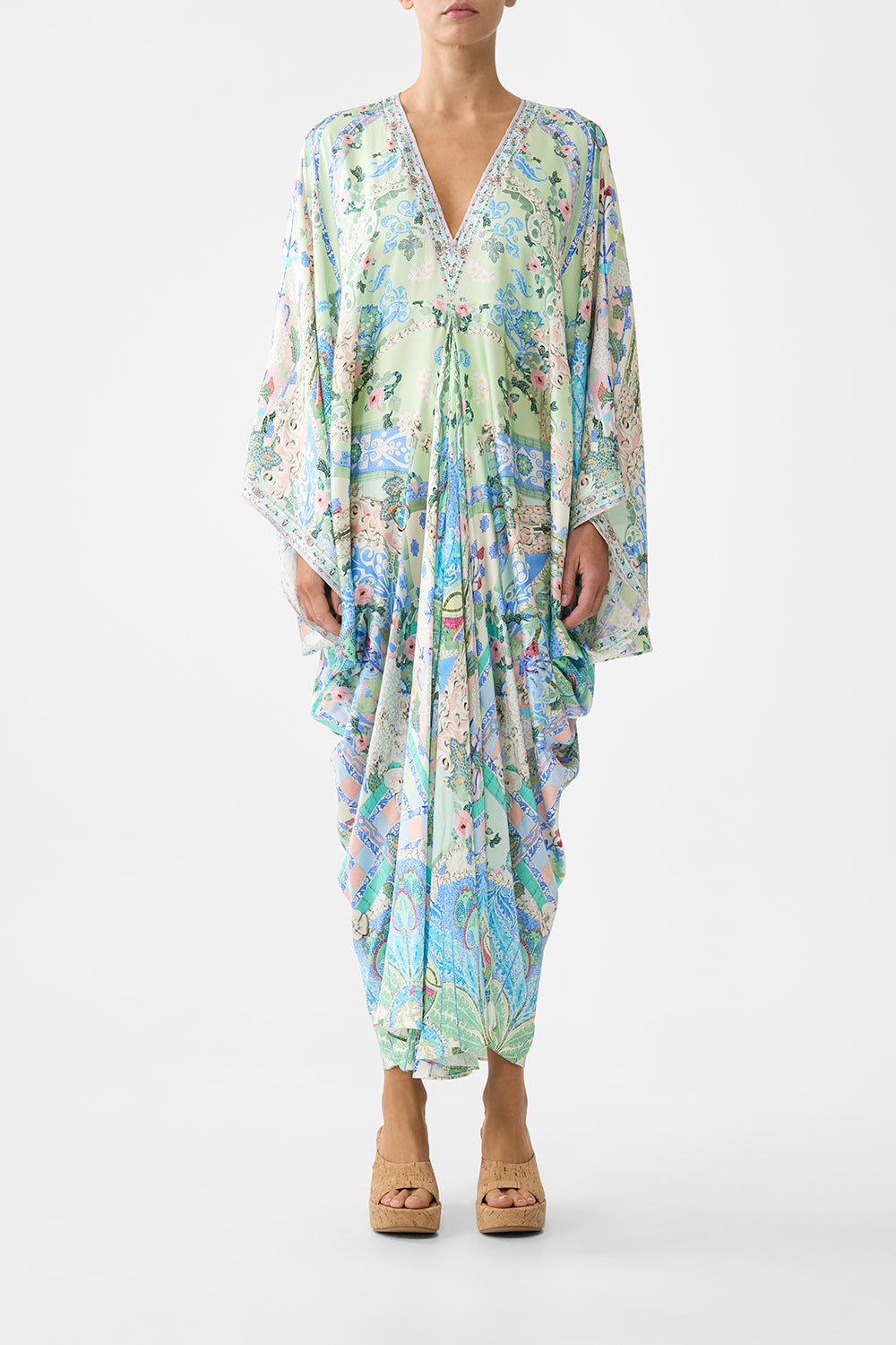 T SHAPE LONG KAFTAN MIDSUMMER MOSAICS