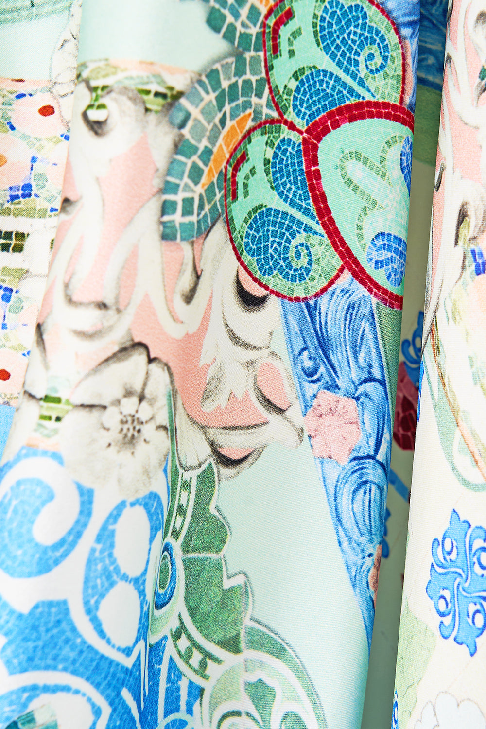 T SHAPE LONG KAFTAN MIDSUMMER MOSAICS