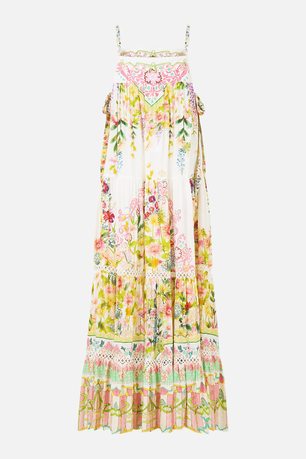 The CAMILLA LONG SLEEVE OVERSIZED SHIRT BALEARIC BEBÉ in our BALEARIC BEBÉ print.