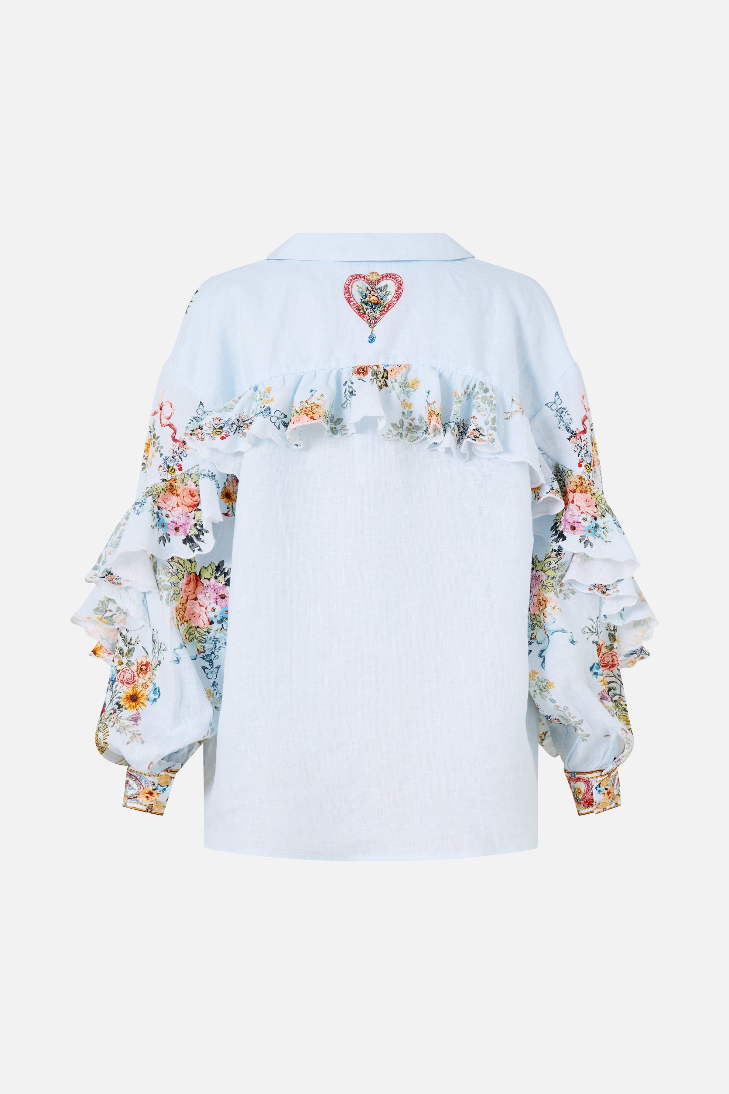 The CAMILLA BATWING KAFTAN A TILED WONDERLAND in our  print.