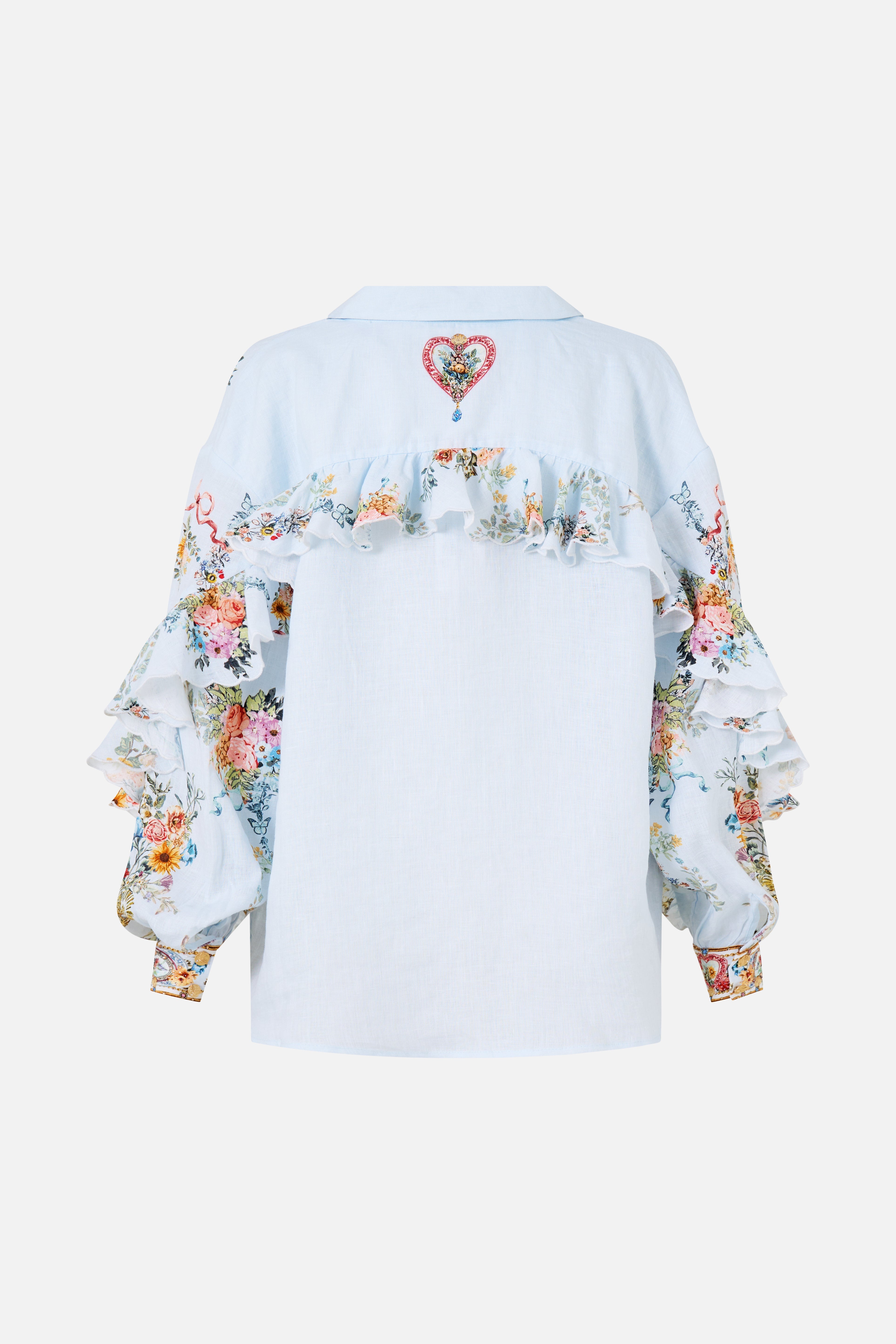 The CAMILLA BATWING KAFTAN A TILED WONDERLAND in our  print.