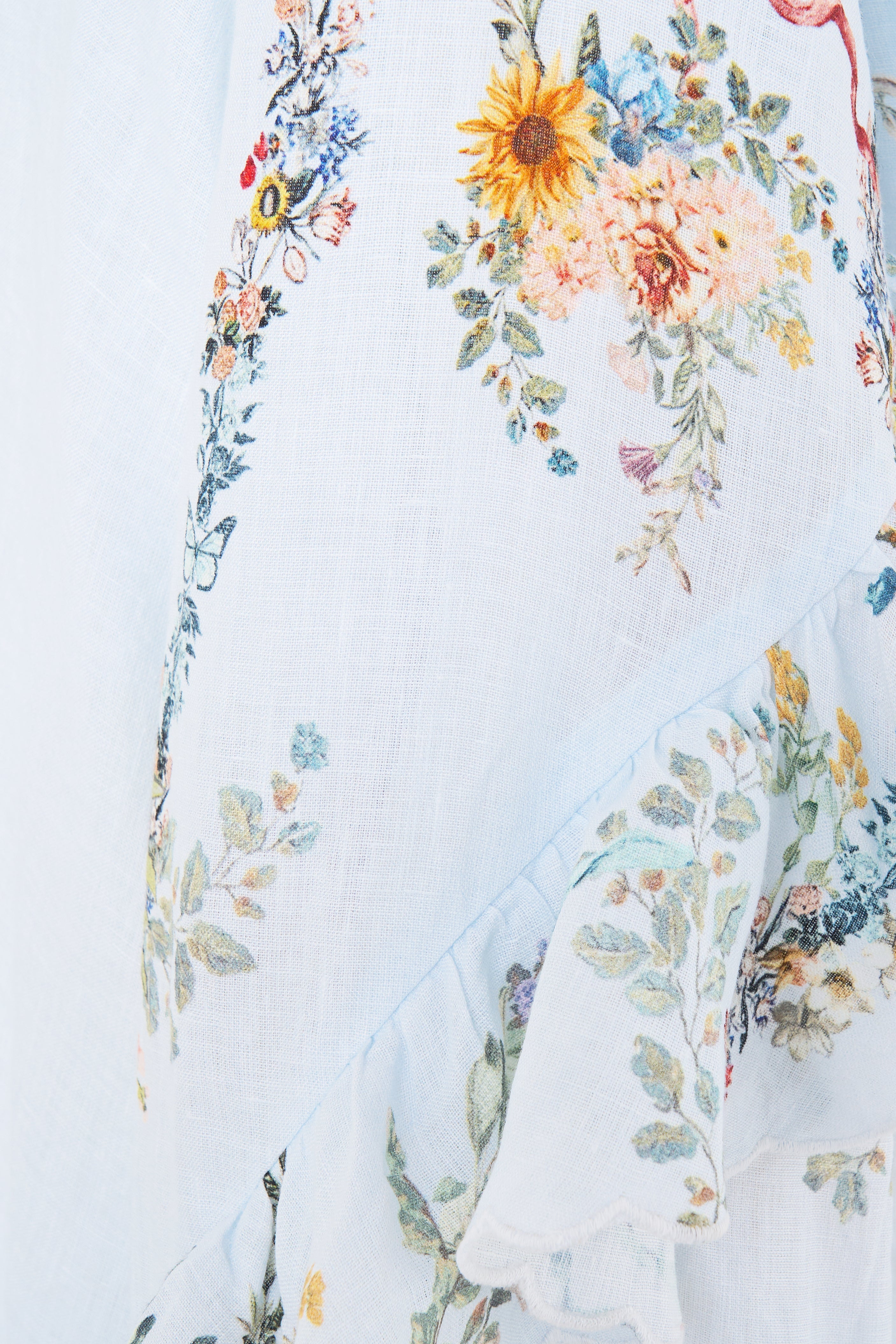 The CAMILLA BATWING KAFTAN A TILED WONDERLAND in our  print.