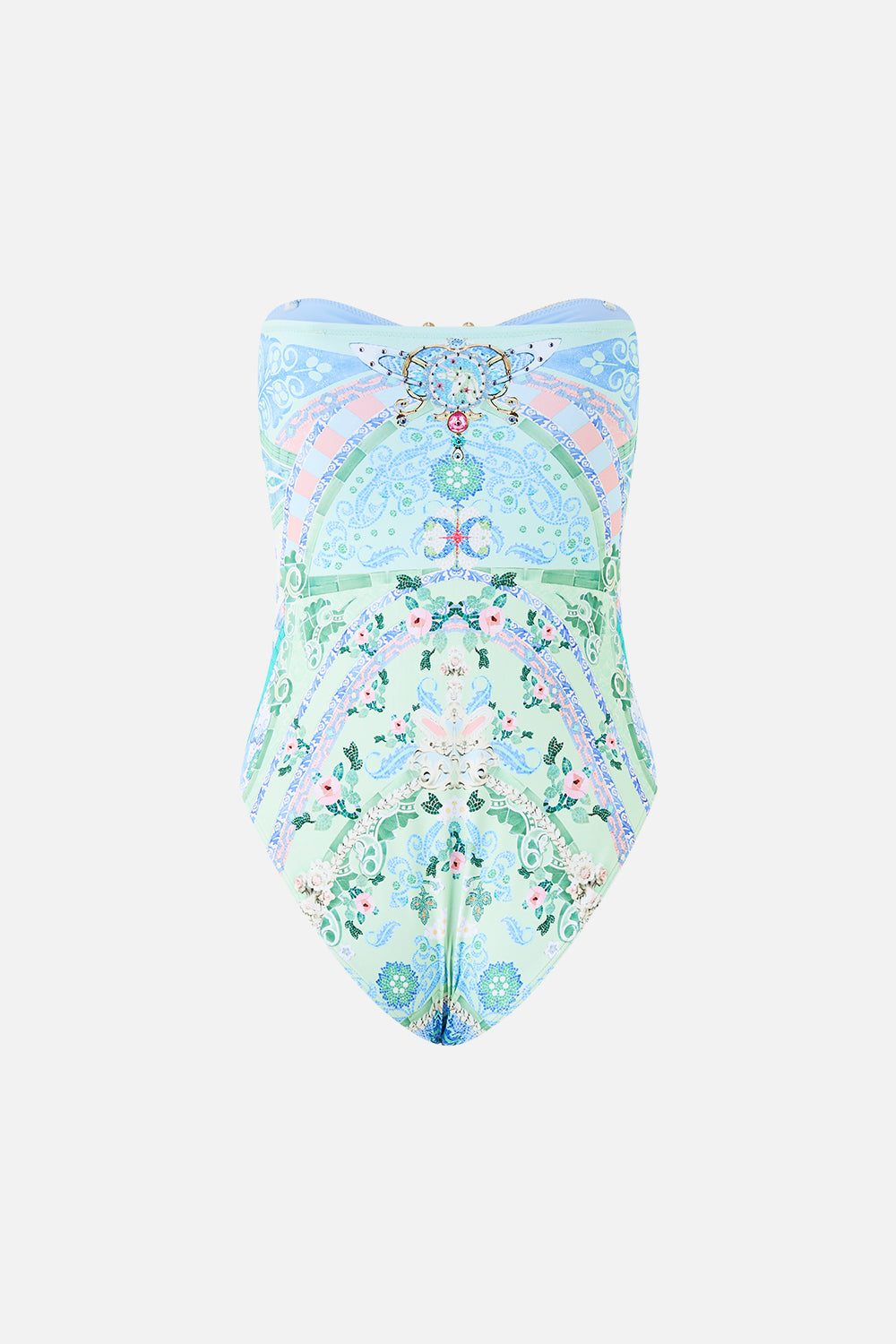 The CAMILLA MULTI WEAR LONG SARONG MEET ME IN MALLORCA in our  print.