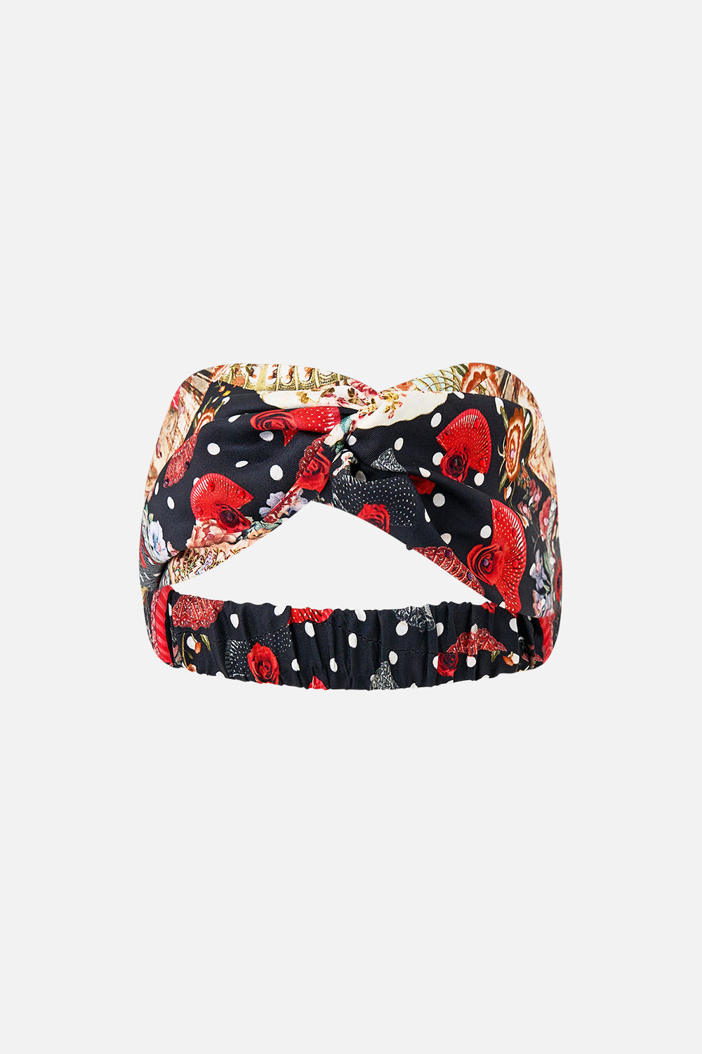 The CAMILLA V NECK CAMI THE HUM OF THE ALHAMBRA in our  print.