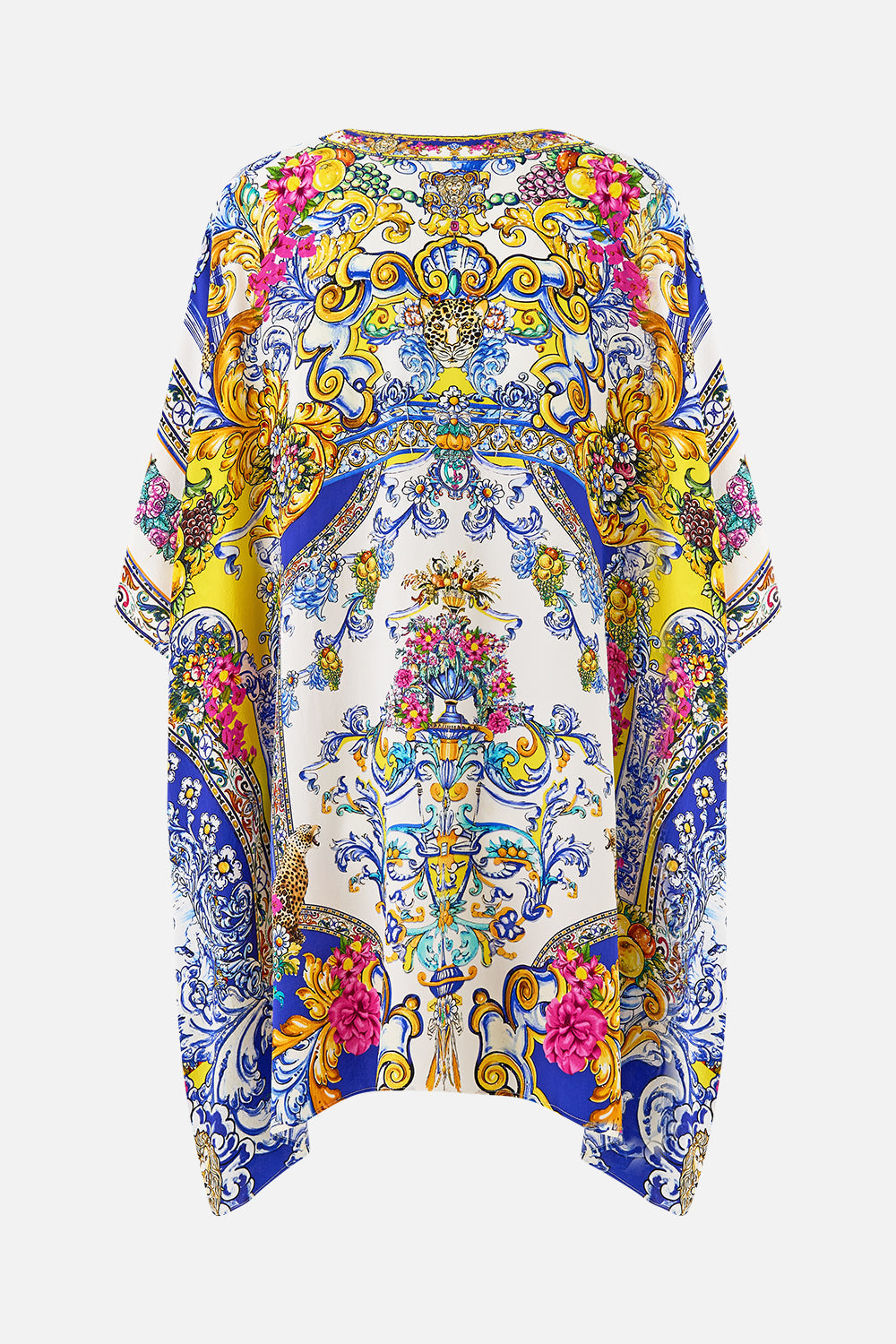 The CAMILLA BACK DETAIL JERSEY DRESS THE SECESSION SESSIONS in our  print.