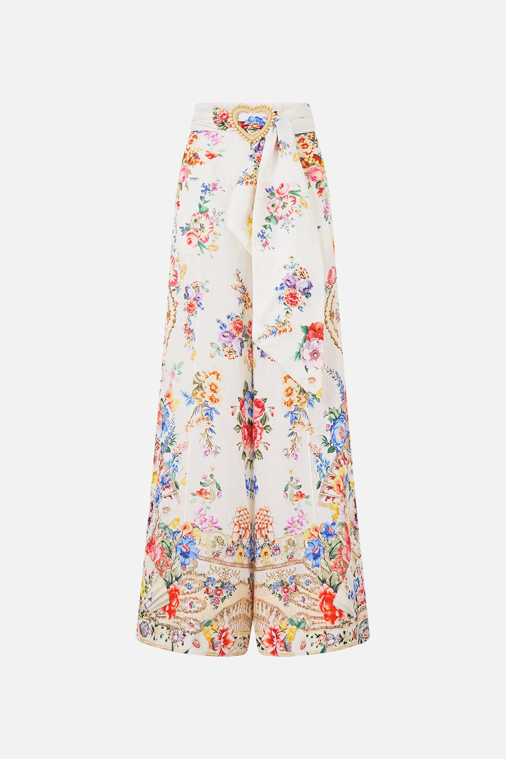 The CAMILLA RELAXED COLLARED SHIRT WITH POCKET IN THE HEART OF ART in our  print.