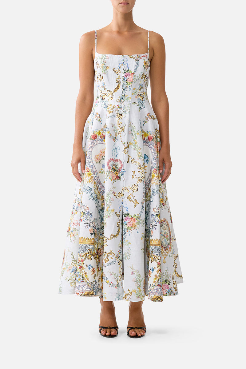 european corset dress EUROPEAN STYLE Corset Dress [S0000009551] Corset [Presale] / L