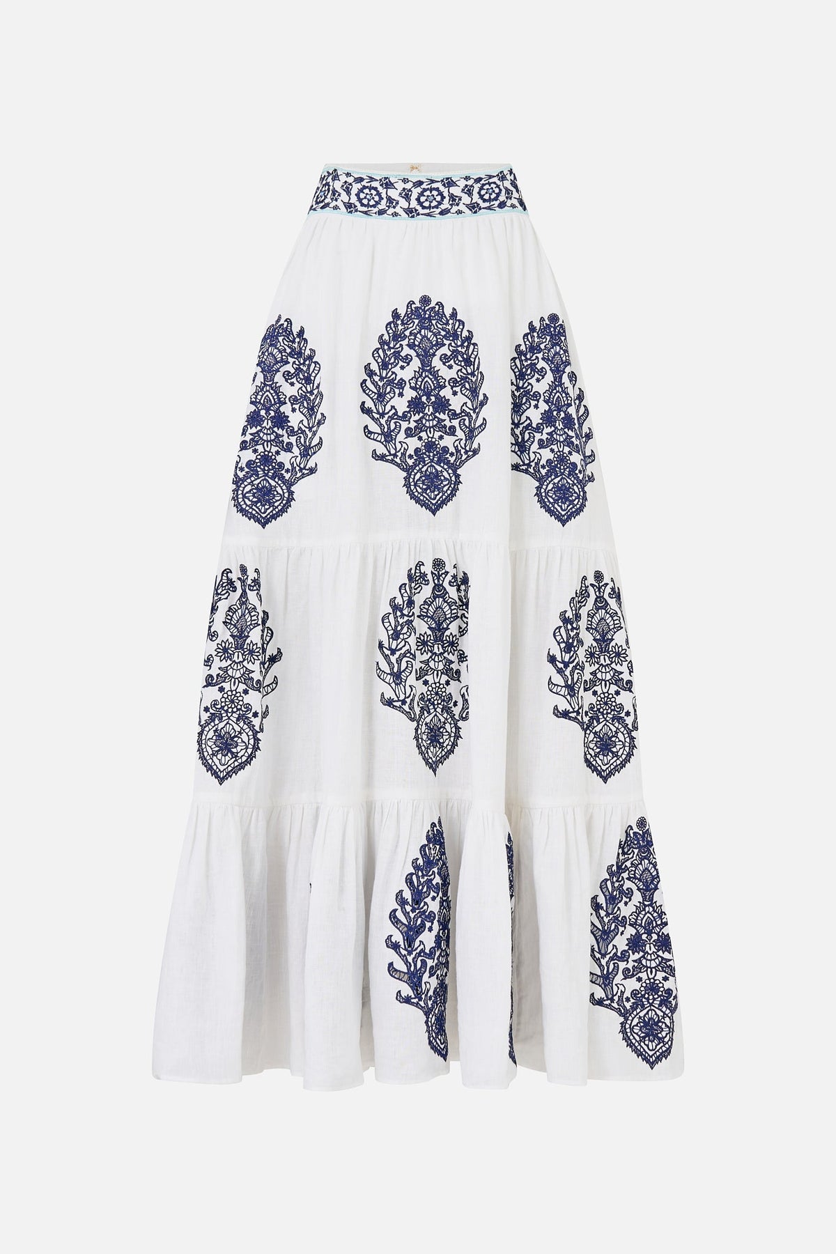 TIERED EMBROIDERED SKIRT ISNIK LULLABY