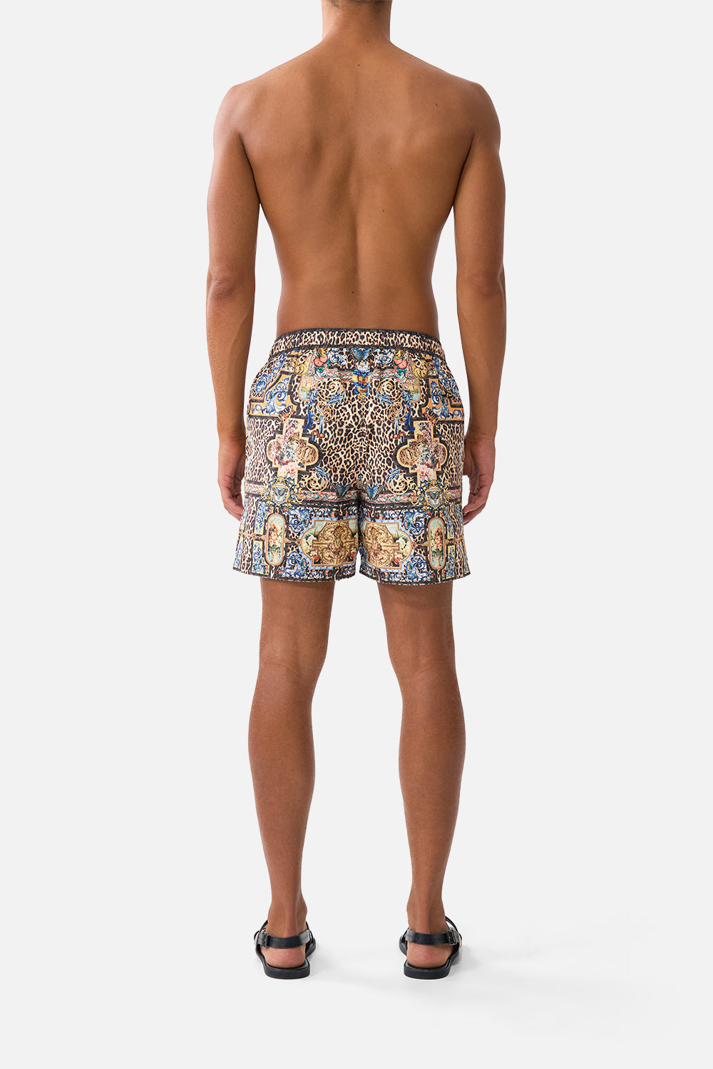 The CAMILLA LONG DRESS WITH JERSEY BODICE BUTTERFLY BOHEMIA in our  print.