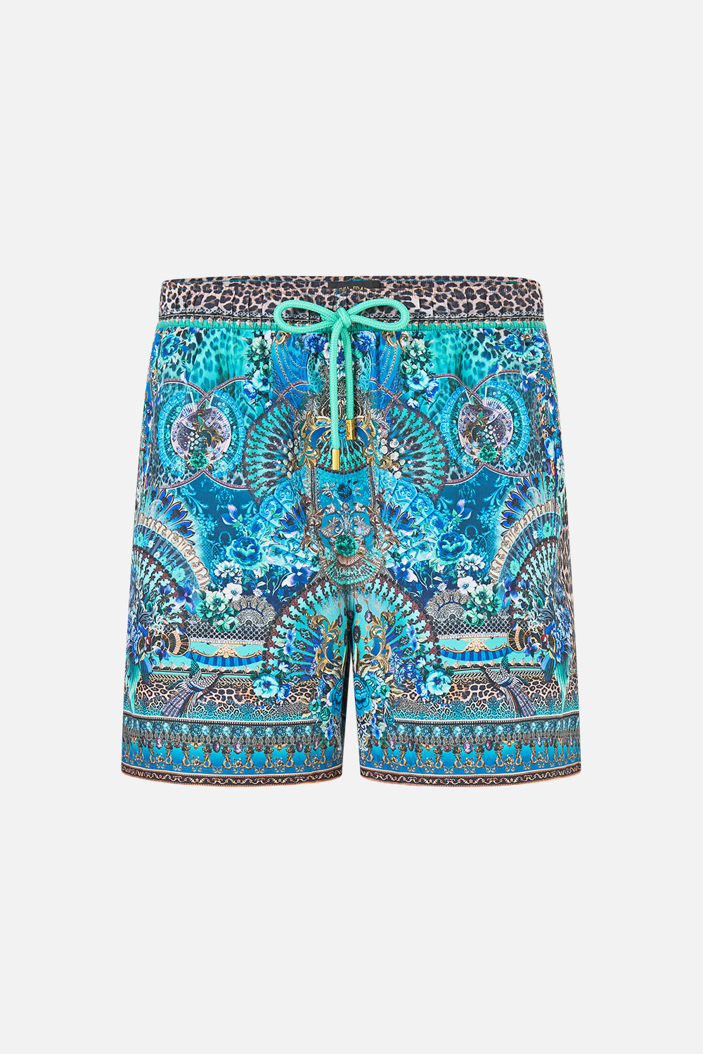 The CAMILLA GATHER WAIST SHORT DRESS MAGIC OF THE MERCADO in our  print.
