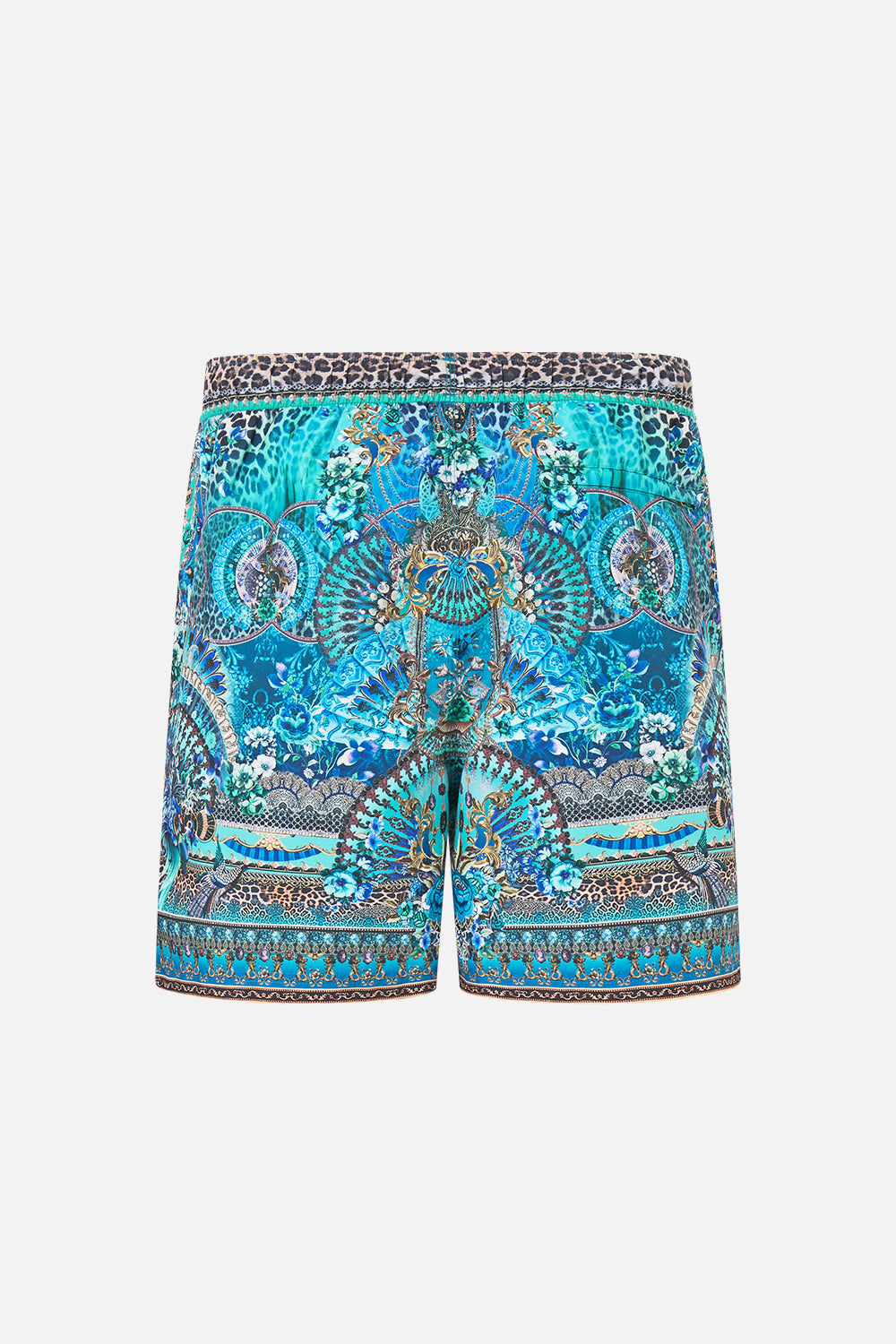The CAMILLA GATHER WAIST SHORT DRESS MAGIC OF THE MERCADO in our  print.