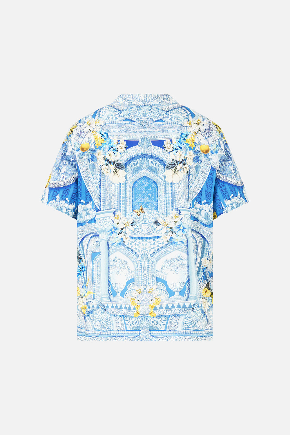 The CAMILLA BUTTON FRONT LONG DRESS LEOTIGRA LAND in our  print.