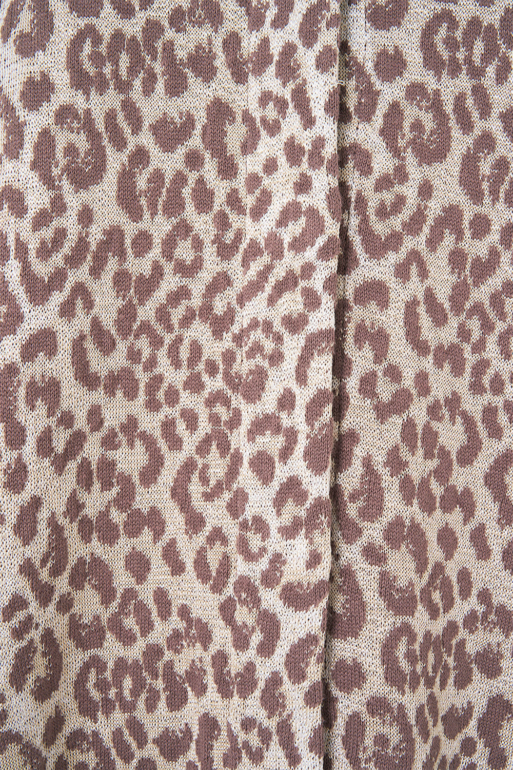 A-LINE KNIT COAT ARANJUEZ ANIMALIA