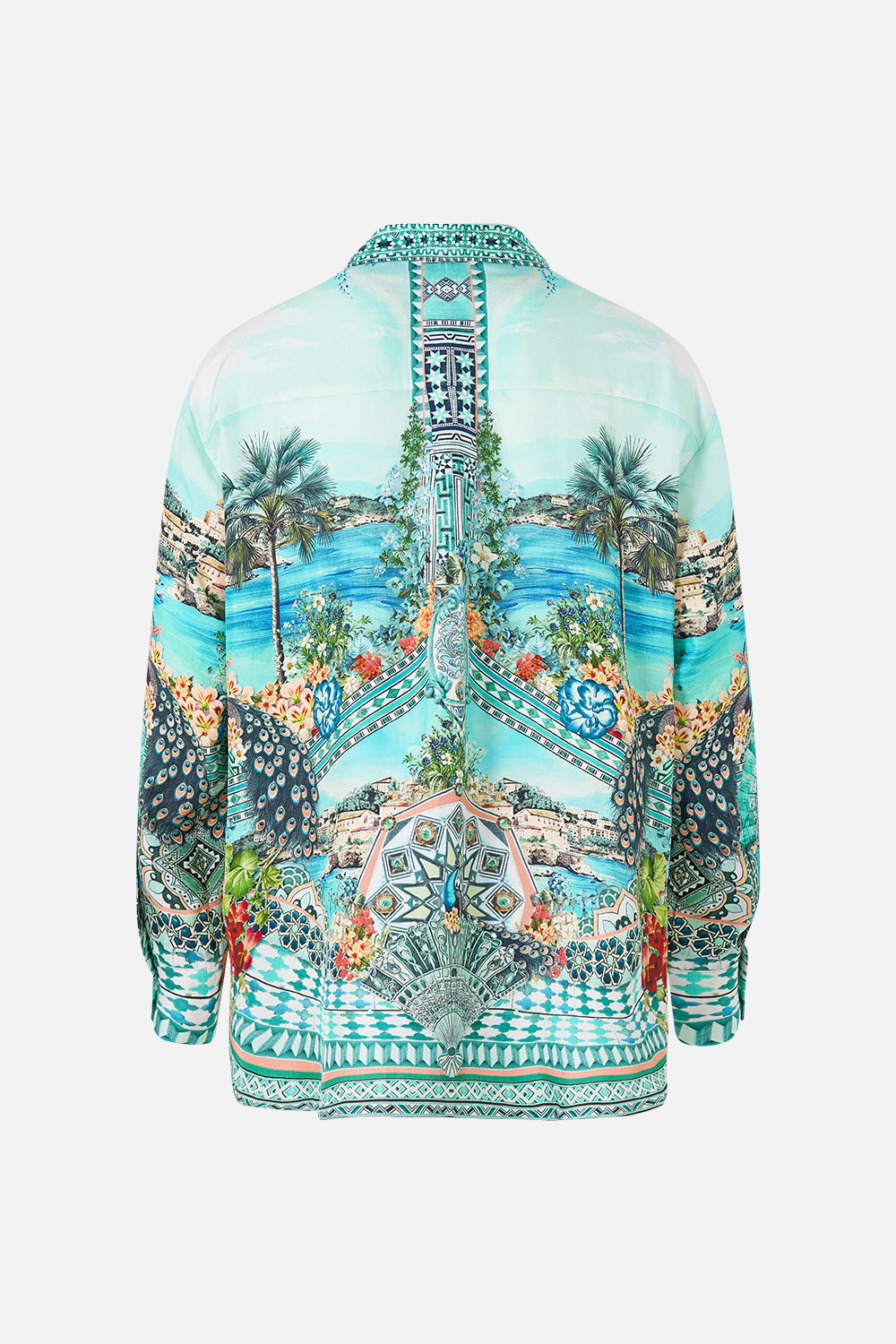 The CAMILLA PARACHUTE PANT BALEARIC BEBÉ in our  print.