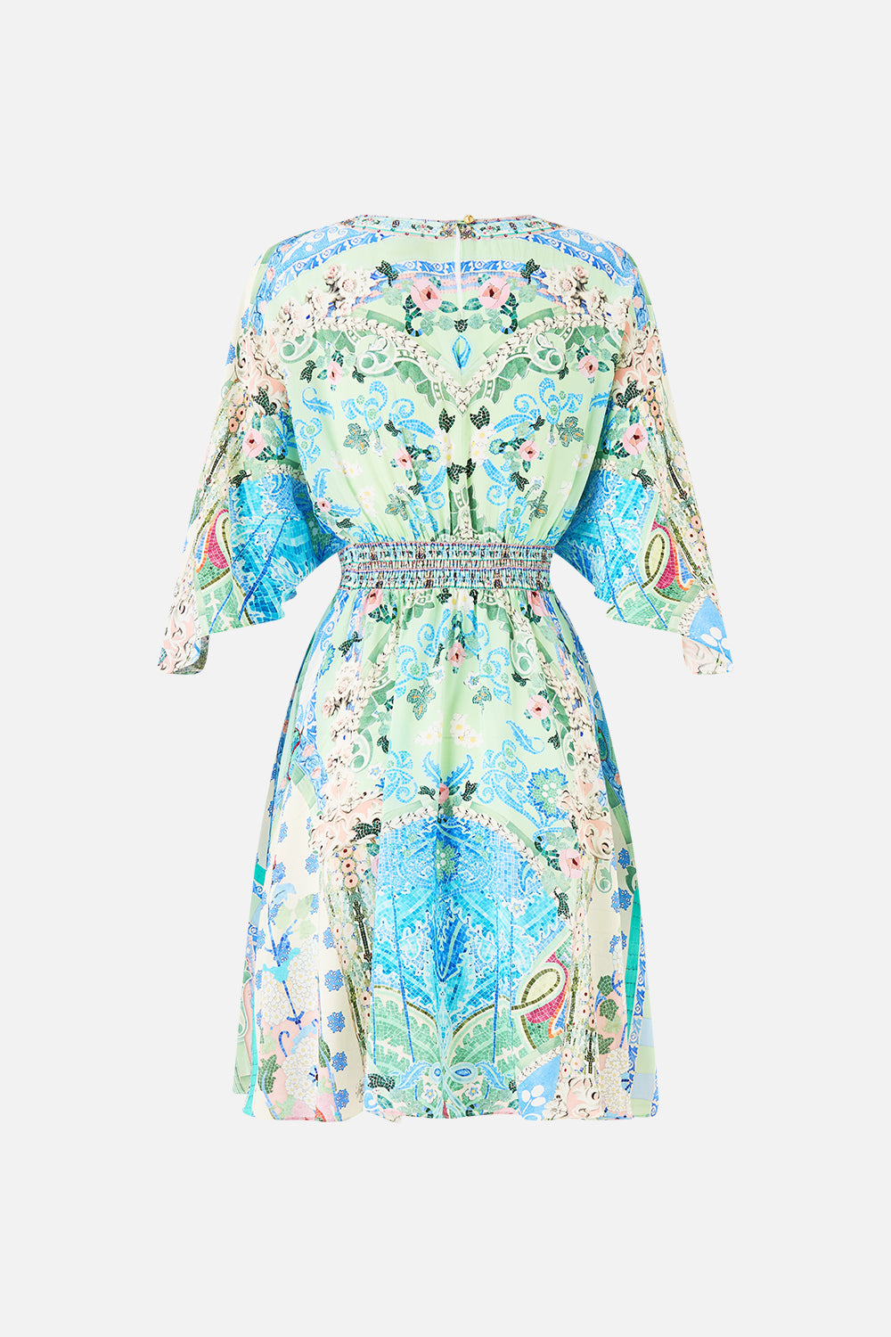 The CAMILLA BLAZER WITH FRINGING FLAMENCO FOLKLORE in our  print.