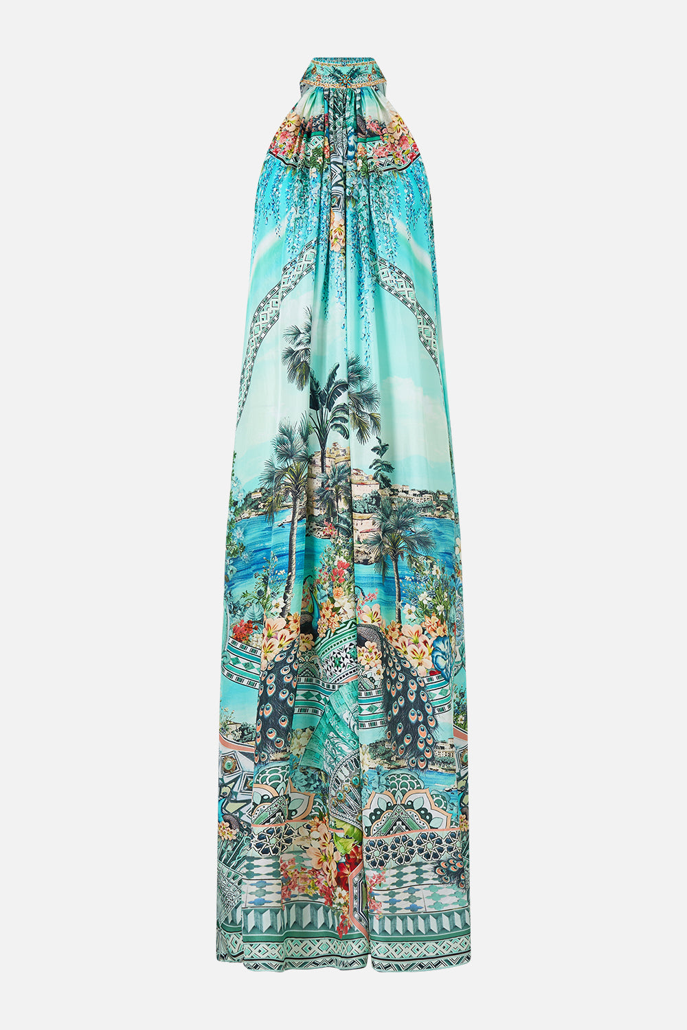 TIE NECK LONG DRESS BALEARIC BEBÉ