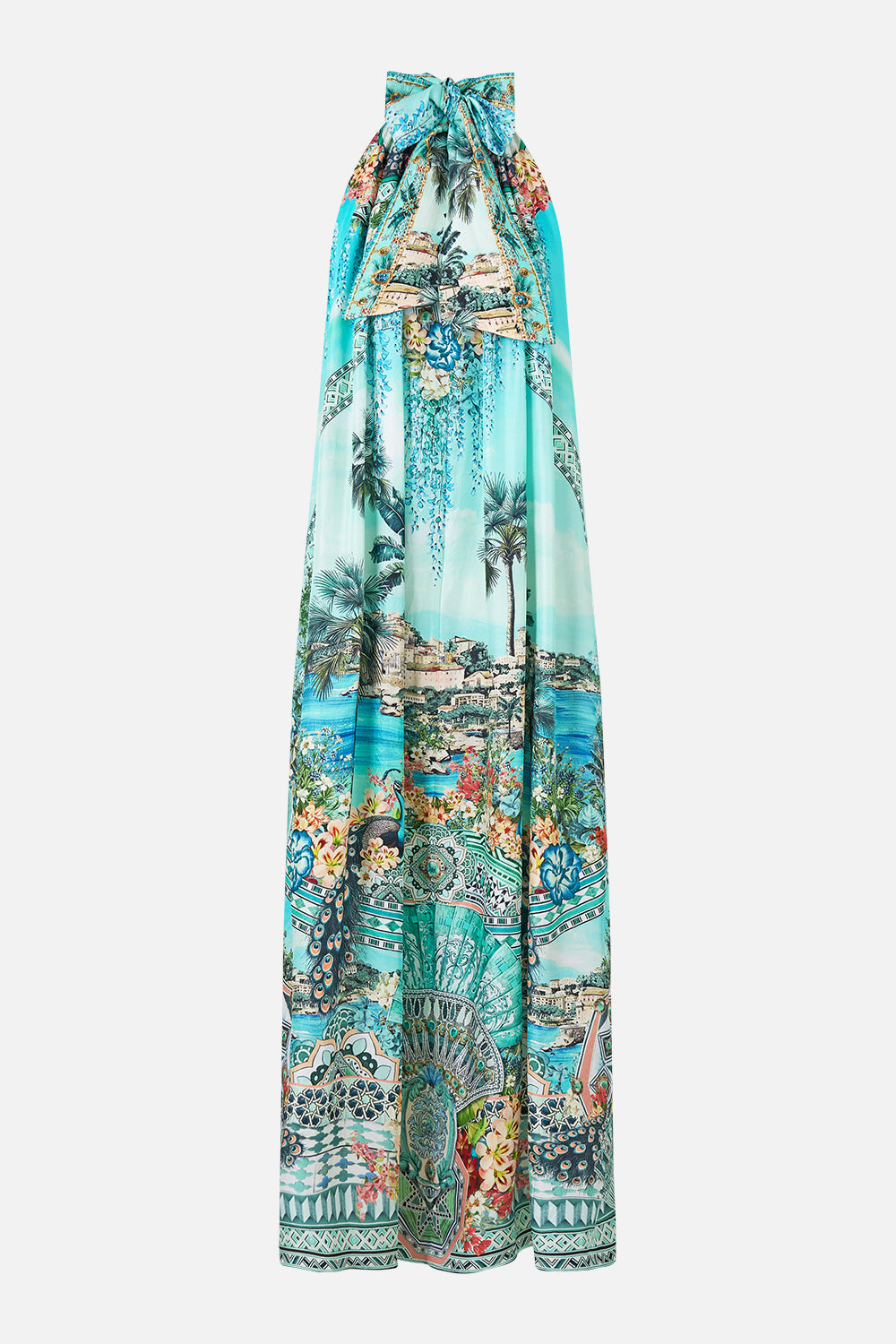 TIE NECK LONG DRESS BALEARIC BEBÉ