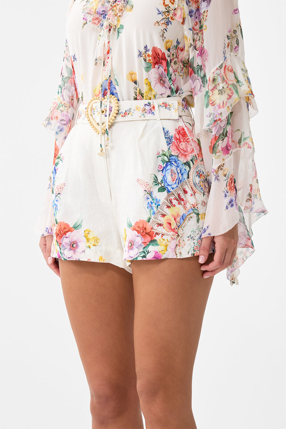 The CAMILLA BALLERINA MIDI DRESS I LEFT MY HEART IN GRANADA in our  print.