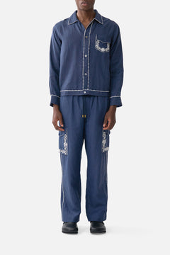 CROP BLOUSON JACKET A TILED WONDERLAND