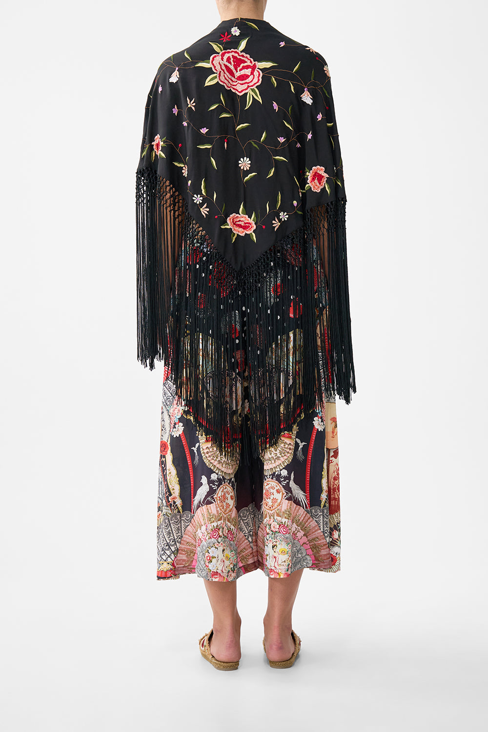 The CAMILLA RIYEKA AZUL ARISTOCRACY SKINNY JEAN DENIM in our  print.