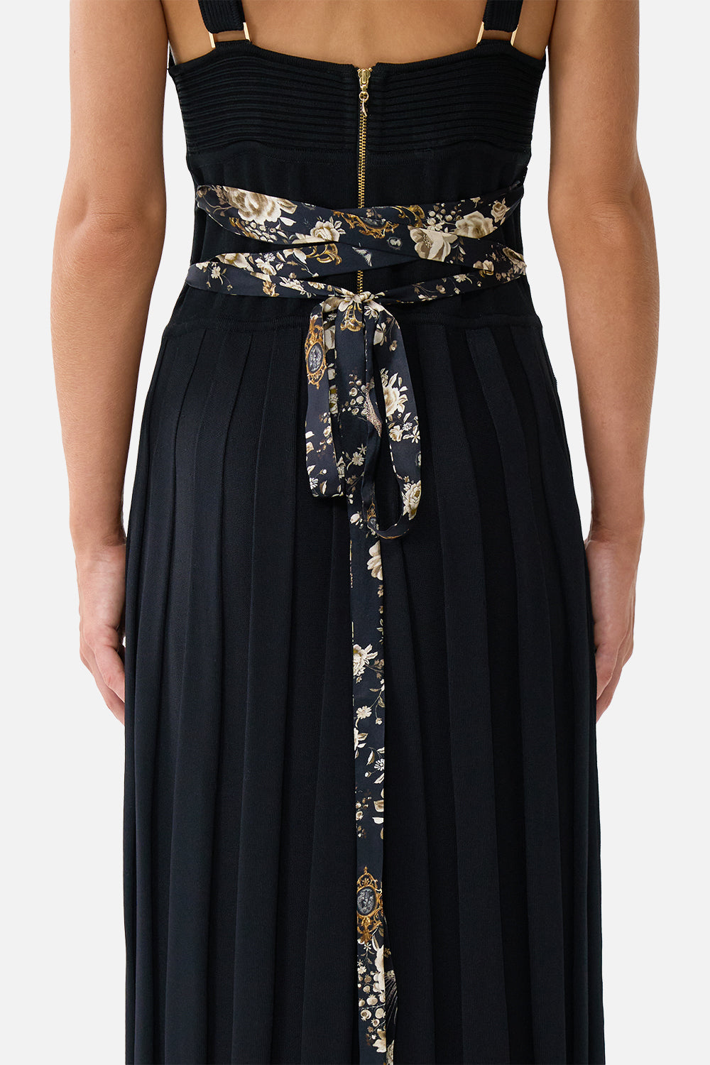 The CAMILLA SHORT WAIST TIE SHIRT DRESS FLAMENCO FOLKLORE in our FLAMENCO FOLKLORE print.
