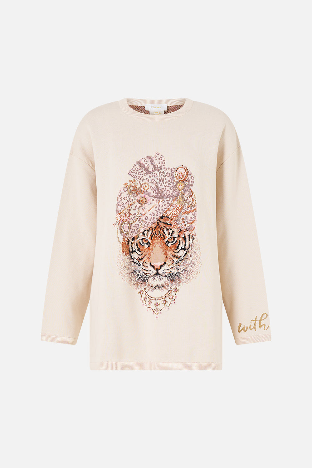 BOXY CREW NECK JUMPER ARANJUEZ ANIMALIA