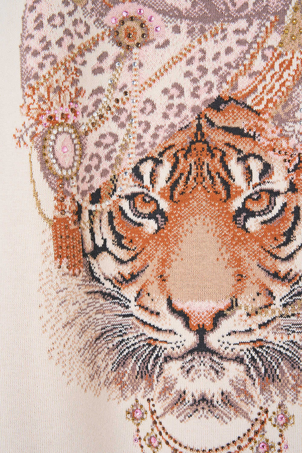 BOXY CREW NECK JUMPER ARANJUEZ ANIMALIA