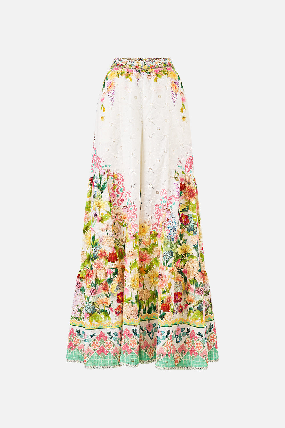 The CAMILLA SCARF CLUTCH MAGIC OF THE MERCADO in our  print.