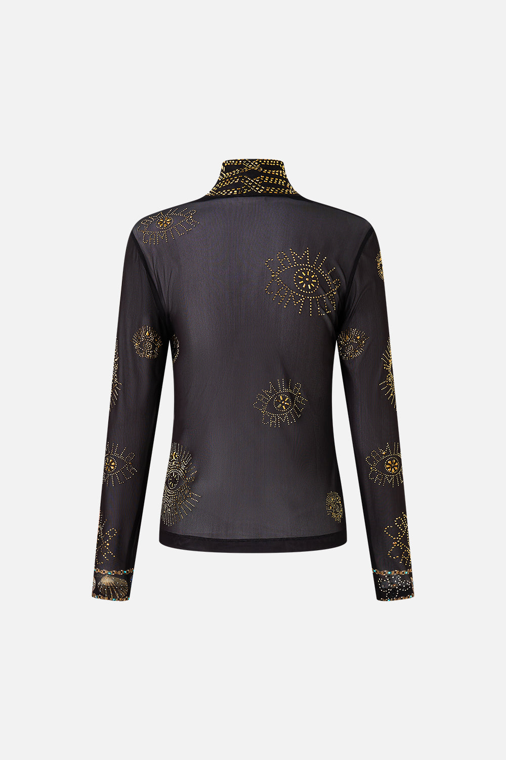 MESH TURTLE NECK AMULETS AND ALCHEMY