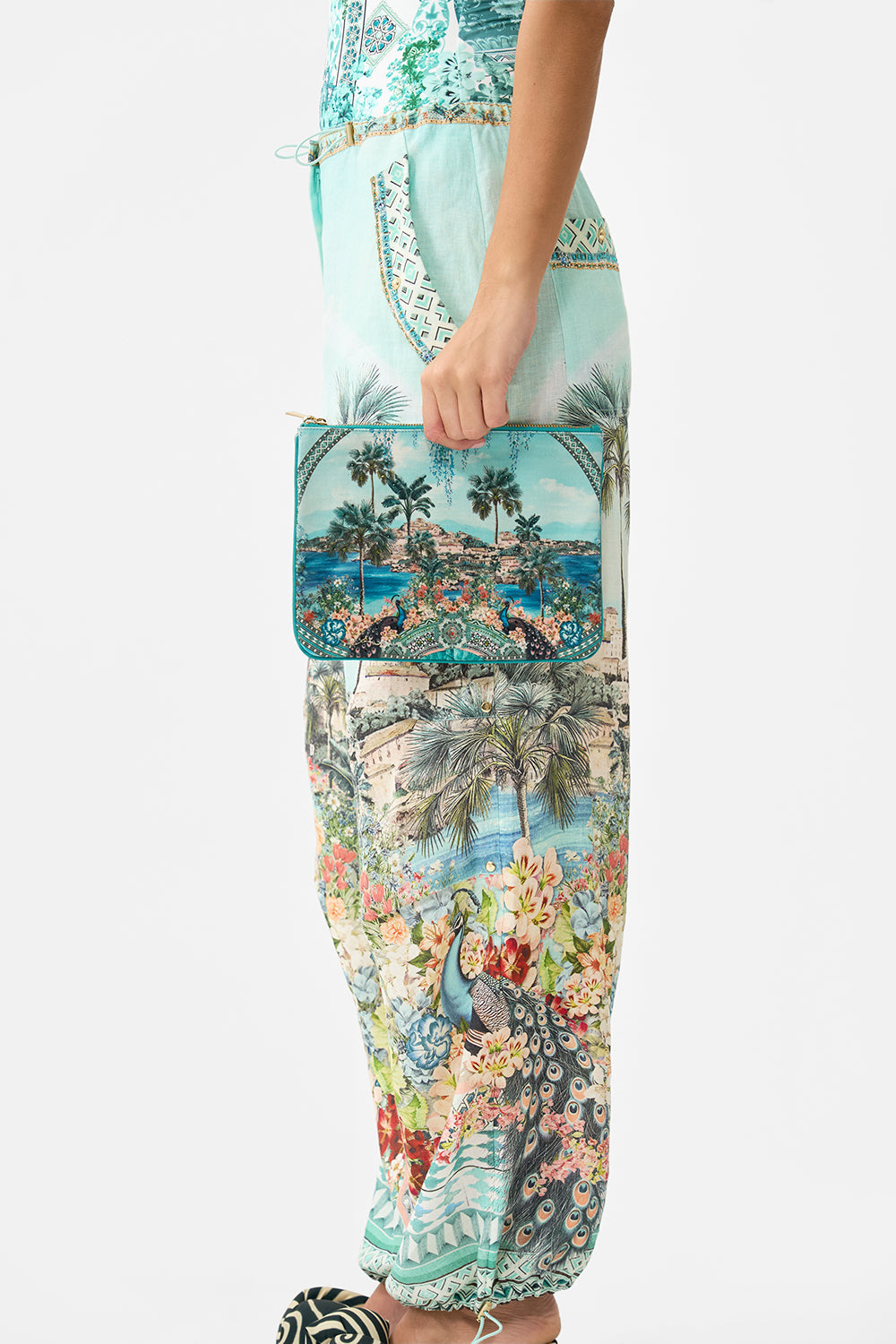 SMALL CANVAS CLUTCH BALEARIC BEBÉ