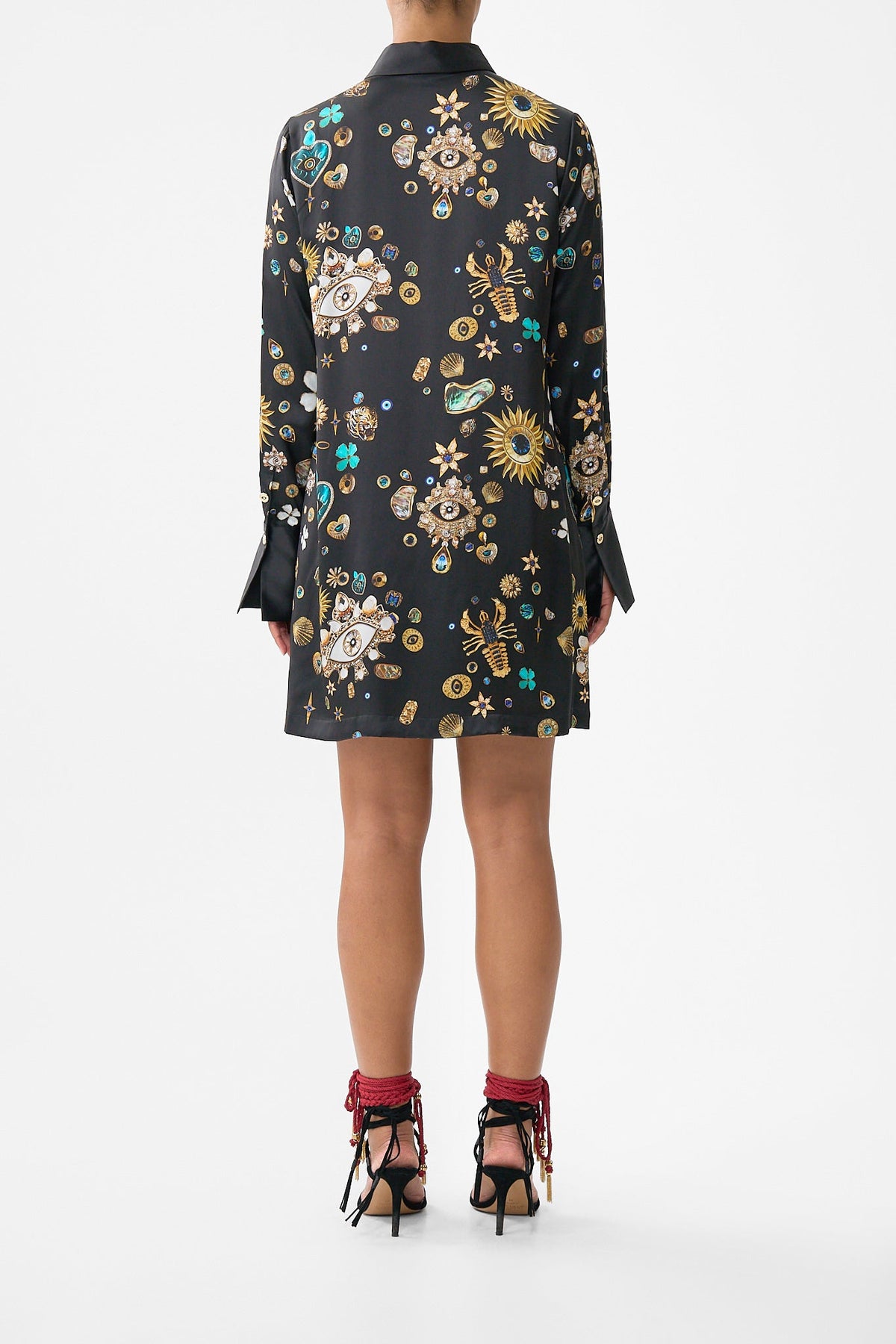 MINI SHIRT DRESS AMULETS AND ALCHEMY